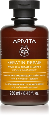 Apivita Keratin Repair Nourish Repair Shampoo καθαριστικό σαμπουάν