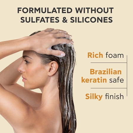 Apivita Keratin Repair Nourish Repair Shampoo Attīrošs šampūns