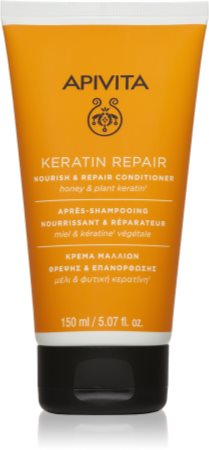 Apivita Keratin Repair regenerierender Keratin Conditioner für trockenes und beschädigtes Haar