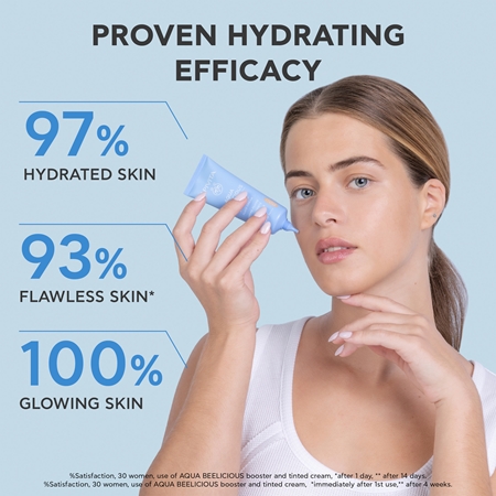 Apivita Aqua Beelicious Tinted Fluid SPF30 лек тониращ флуид за озаряване на лицето