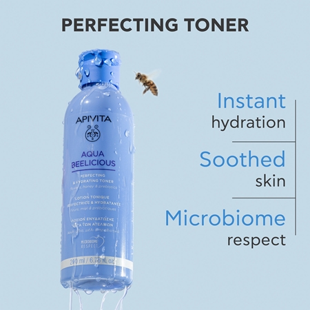 Apivita Aqua Beelicious Hydrating Toner tonizuojamasis losjonas drėkinamojo poveikio