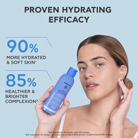 Apivita Aqua Beelicious Hydrating Toner tonizuojamasis losjonas drėkinamojo poveikio