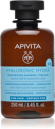 Apivita Hyaluronic Hydra Fine Hair Moisturizing Shampoo sampon hidratant pentru par fin