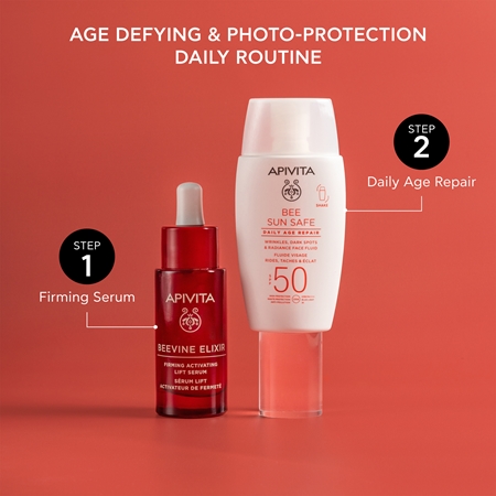 Apivita Bee Sun Safe Daily Age Repair Fluid SPF50 ochranný fluid proti vráskám SPF 50