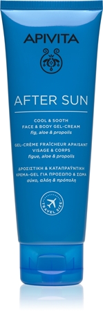 Apivita Bee Sun Safe After Sun Cool & Sooth Face & Body Graisse à traire après-soleil