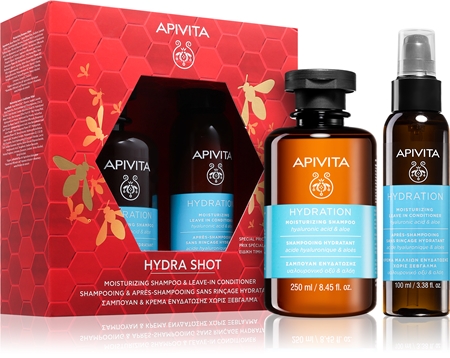 Apivita Hydratation Moisturizing Hydra Shot kerstset met Hydraterende Werking
