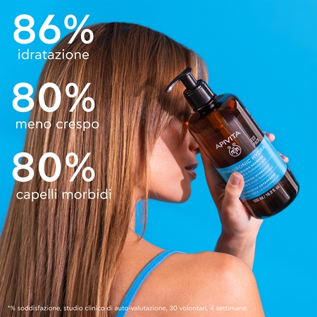 Apivita Hyaluronic Hydra Moisturizing Shampoo shampoo idratante