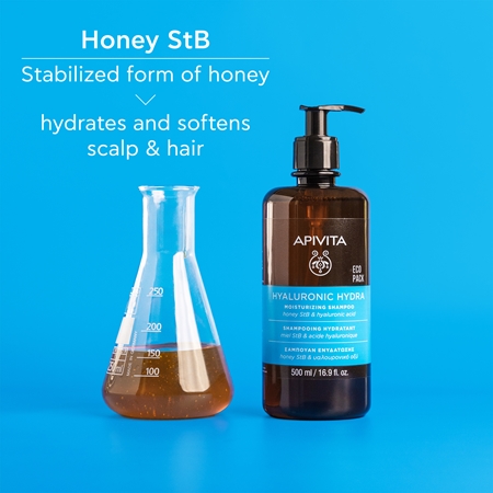 Apivita Hyaluronic Hydra Shampoo hydratační šampon