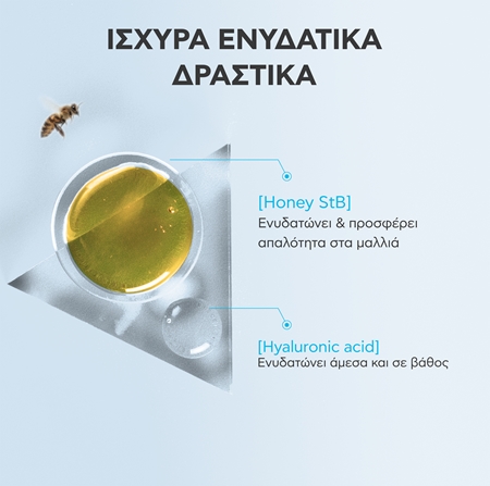 Apivita Hyaluronic Hydra Moisturizing Shampoo ενυδατικό σαμπουάν