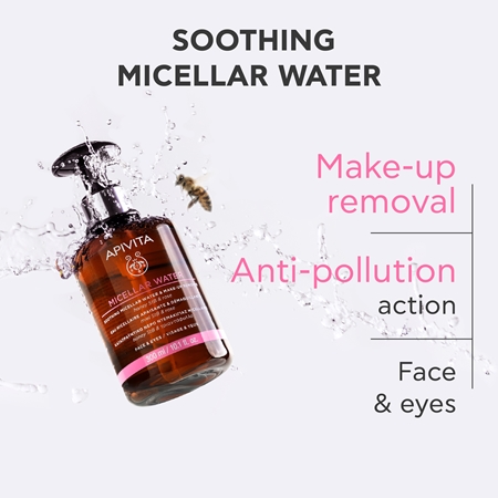 Apivita Cleansing Micellar Water Smooting Micellar Water for face and eyes