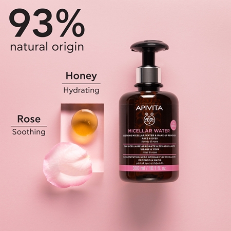 Apivita Cleansing Micellar Water zklidňující micelární voda na obličej a oči