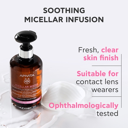 Apivita Cleansing Micellar Water Smooting Micellar Water for face and eyes
