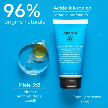 Apivita Hyaluronic Hydra Moisturizing Conditioner balsamo di idratazione profonda