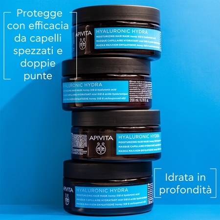 Apivita Hyaluronic Hydra Moisturizing Hair Mask maschera idratante intensiva per capelli