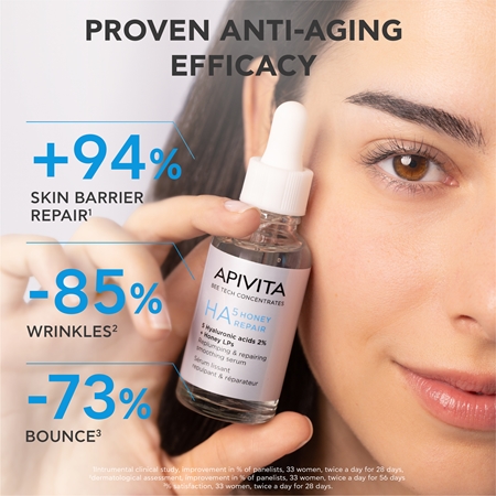 Apivita Bee Tech Concentrates HA5 Honey Repair Serum Revitaliserende Serum met Hyaluronzuur