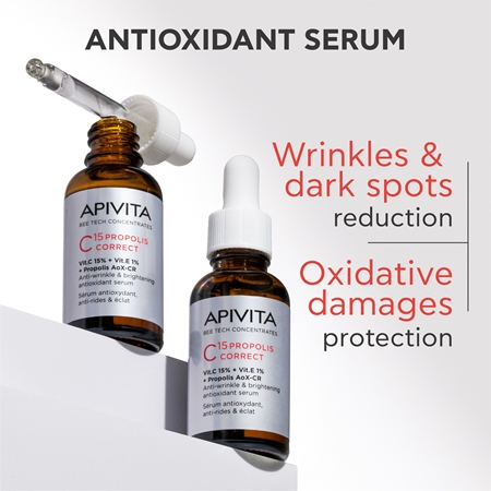 Apivita Bee Tech Concentrates C15 Propolis Correct Serum Antioxidant serum voor gezicht