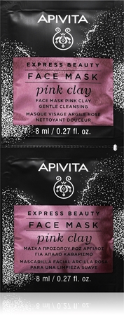 Apivita Express Beauty Pink Clay Cleansing Mask