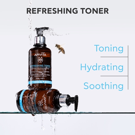 Apivita Cleansing Refreshing Toner valomasis ir raminamasis tonikas
