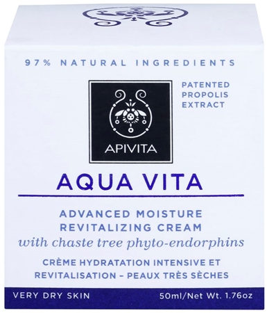 Apivita Aqua Vita crema revitalizante e hidratante intensiva para pieles muy secas