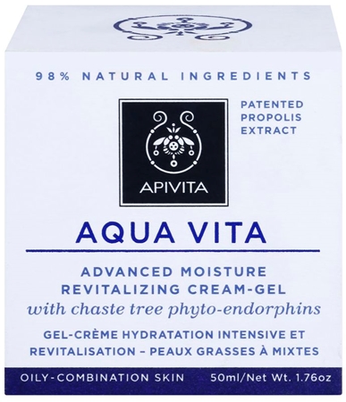 Apivita Aqua Vita crema hidratanata si revitalizanta intensiva pentru ten gras și mixt