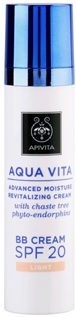 Apivita Aqua Vita BB Cream hidratante y revitalizante SPF 20