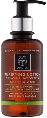 Apivita Cleansing Propolis & Lime tónico limpiador para pieles grasas y mixtas