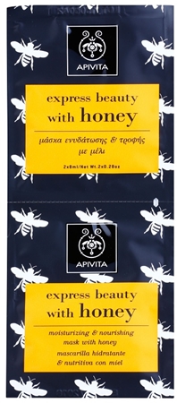 Apivita Express Beauty Honey masque visage hydratant et nourrissant
