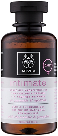 Apivita Intimate Care Chamomile & Propolis Intimhygiejne gel til hverdagsbrug