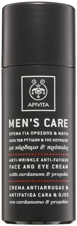 Apivita Men's Care Anti-Wrinkle Anti-Fatigue Face and Eye Cream creme antirrugas para rosto e olhos