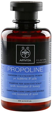 Apivita Holistic Hair Care Lavender & Honey sampon pentru piele sensibila