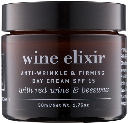 Apivita Wine Elixir Red Wine & Beeswax creme de dia fortificante antirrugas