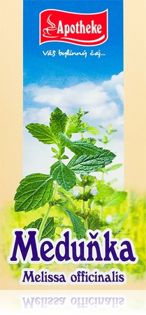 Apotheke Lemon balm herbata ziołowa do dobrego samopoczucia psychicznego
