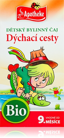 Apotheke BIO Detský bylinný čaj bylinný čaj na podporu zdravia dýchacích ciest