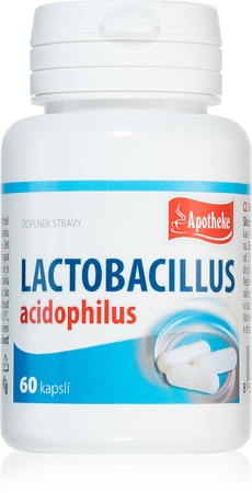 Apotheke Lactobacillus acidophilus kapsle pro podporu zažívání