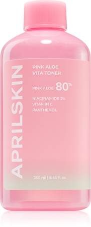 APRILSKIN Pink Aloe Vita Toner Moisturizing Toner to strengthen the skin barrier