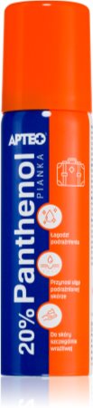 Apteo Panthenol 20 % espuma em spray para pele irritada