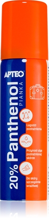 Apteo Panthenol 20 % pianka w sprayu do podrażnionej skóry