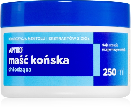 Apteo Koňská mast s chladivým účinkem gel s chladivým účinkem