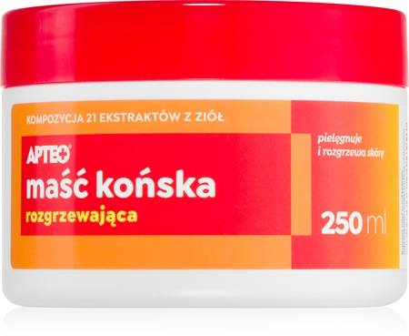 Apteo Koňská mast s hřejivým účinkem mast na unavené svaly