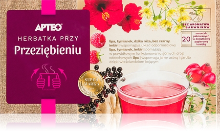 Apteo Herbatka przy przeziębieniu herbata przy kaszlu i przeziębieniu