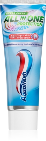 Aquafresh All In One Protection Extra Fresh Tandpasta til frisk ånde