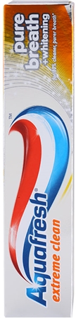 Aquafresh Extreme Clean Whitening Toothpaste For Fresh Breath