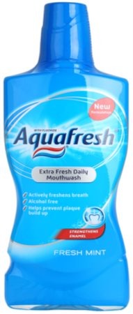 Aquafresh Fresh Mint Suuloputusvesi värske hingeõhu andmiseks