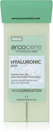 Arcocere Professional Wax Hyaluronic Acid Cera para depilación roll-on