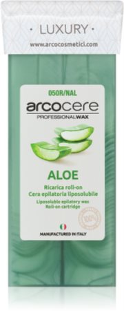 Arcocere Professional Wax Aloe plaukelių šalinimo vaškas rutulinė priemonė