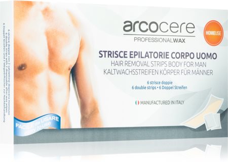 Arcocere Professional Wax Enthaarungsstreifen mit Wachs