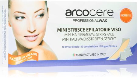 Arcocere Professional Wax Voksstrips til hårfjerning til ansigt