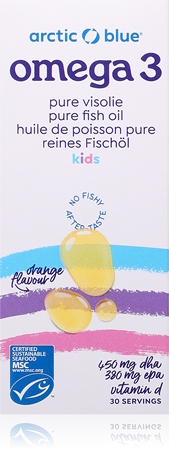 Arctic Blue Omega 3 Kids podpora správného fungování organismu pro děti