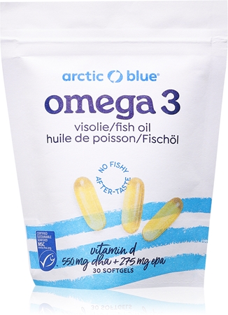 Arctic Blue Omega 3 550 mg podpora správného fungování organismu