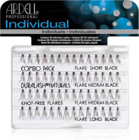 Ardell Individuals Combo Pack šopaste lepilne trepalnice brez vozlička